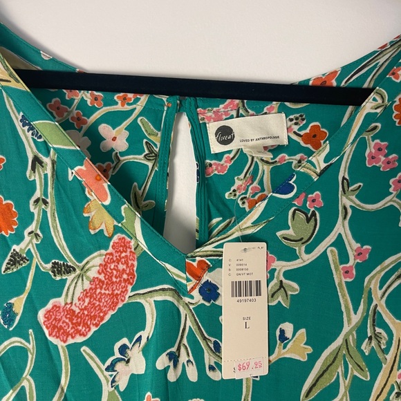 Floral Green Jumpsuit - Picture 2 of 5